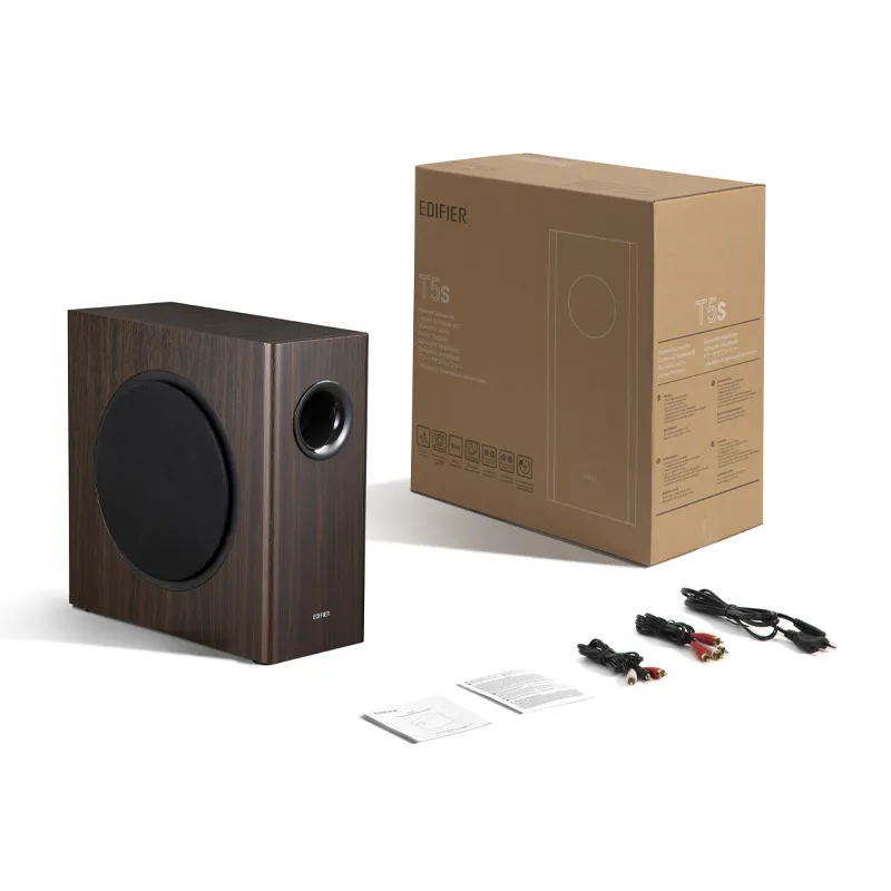 Активный сабвуфер Edifier T5s Brown