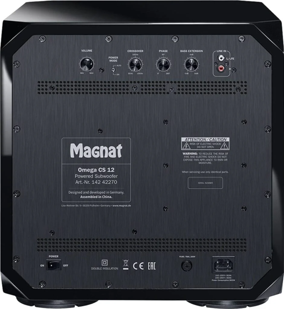 Активный сабвуфер Magnat Omega CS 12 black