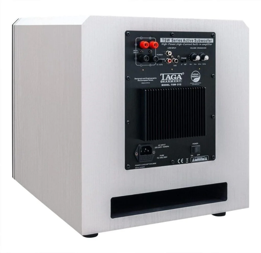 Активный сабвуфер TAGA Harmony TSW-212 White