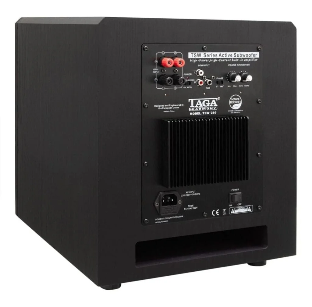 Активный сабвуфер TAGA Harmony TSW-210 Black