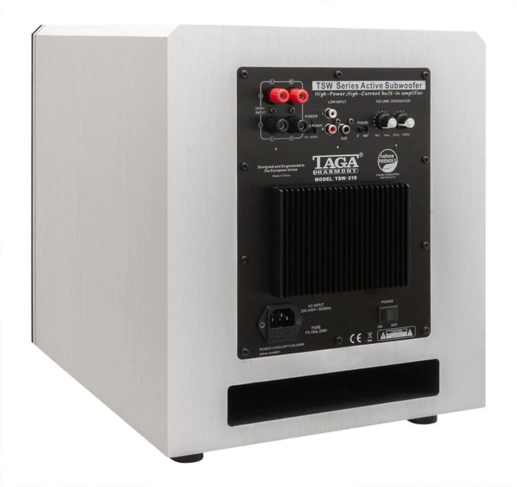 Активный сабвуфер TAGA Harmony TSW-210 White