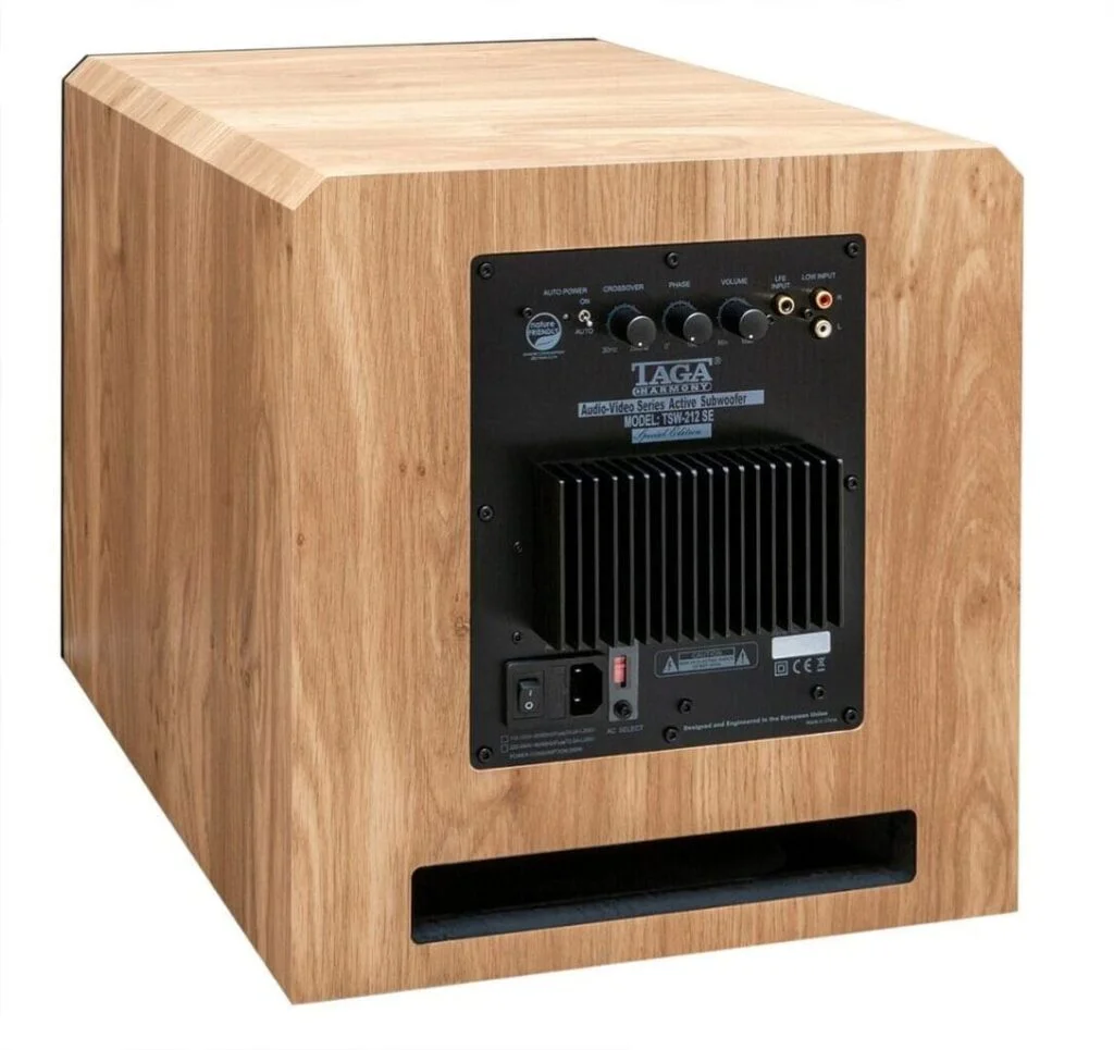 Активный сабвуфер TAGA Harmony TSW-212 SE OAK