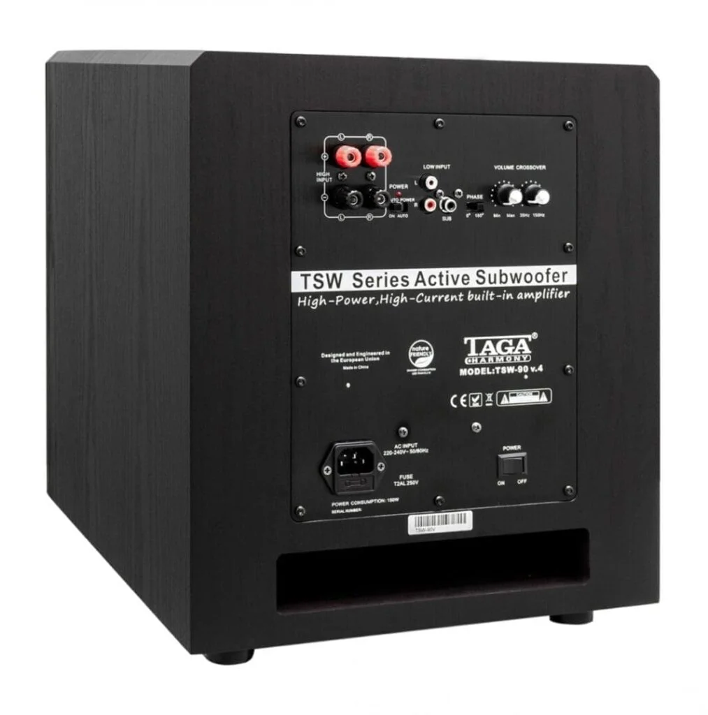 Активный сабвуфер TAGA Harmony TSW-90 v.4 Black