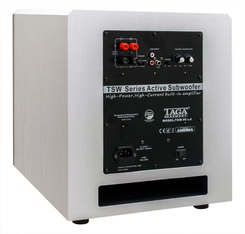 Активный сабвуфер TAGA Harmony TSW-90 v.4 White