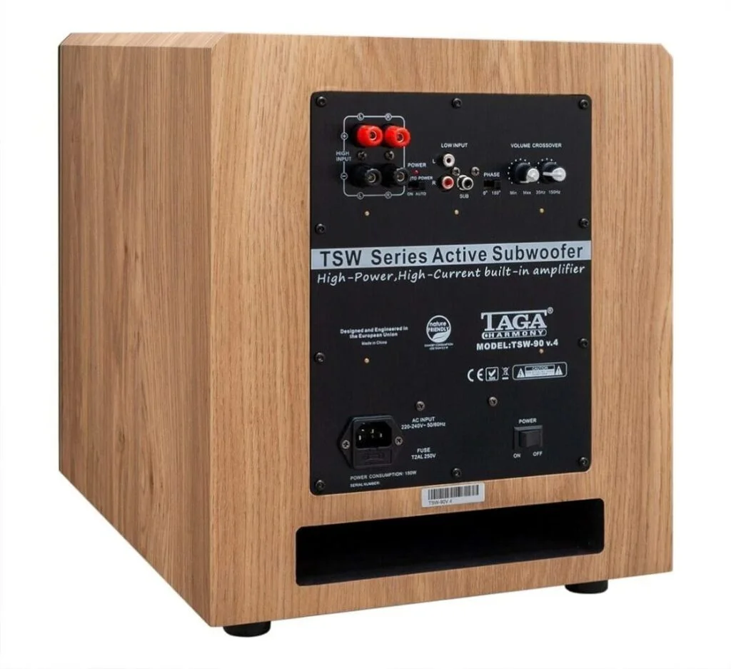 Активный сабвуфер TAGA Harmony TSW-90 v.4 OAK
