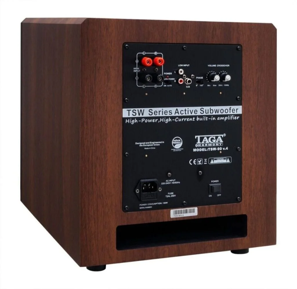 Активный сабвуфер TAGA Harmony TSW-90 v.4 Walnut