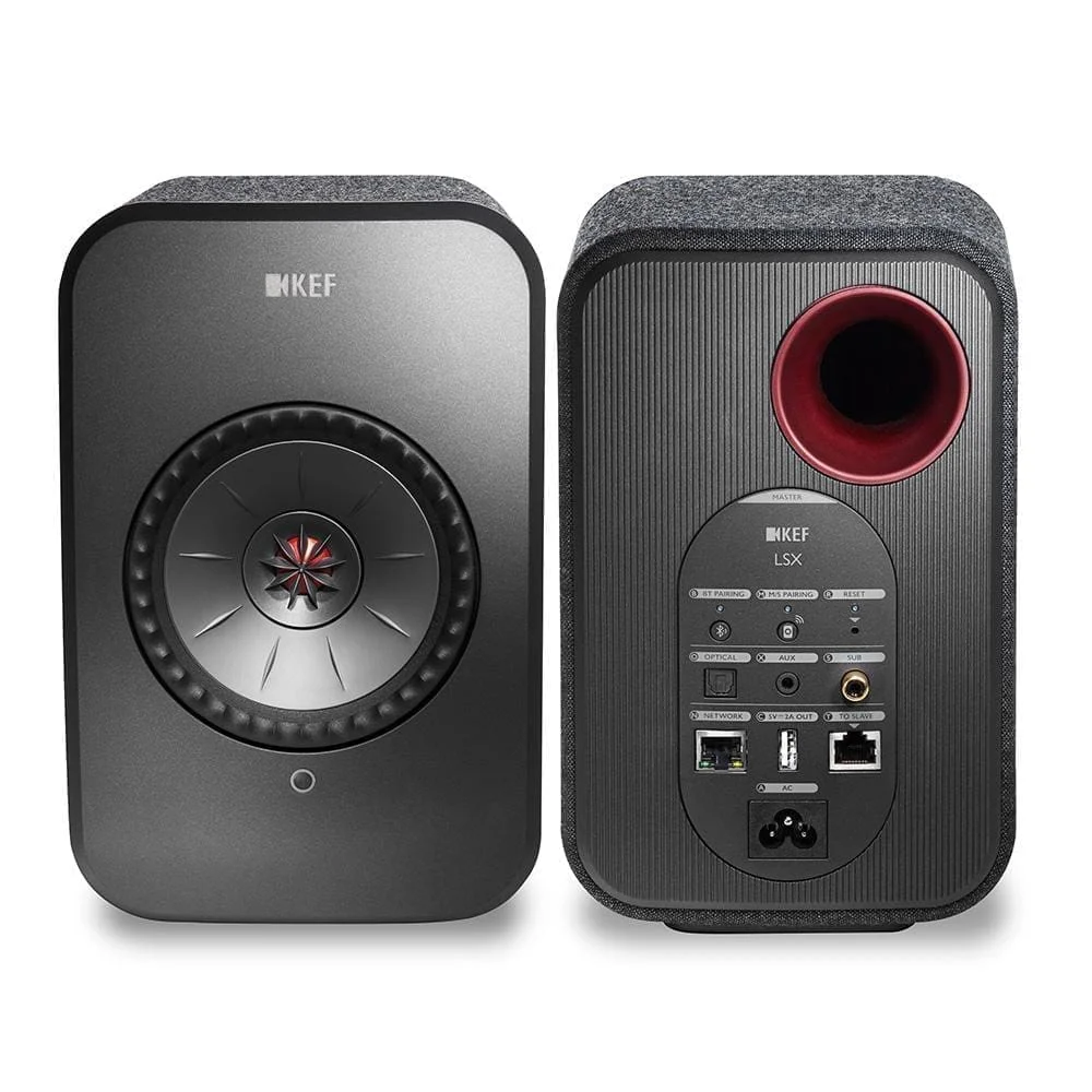 Акустическая система KEF LSX II Lava red