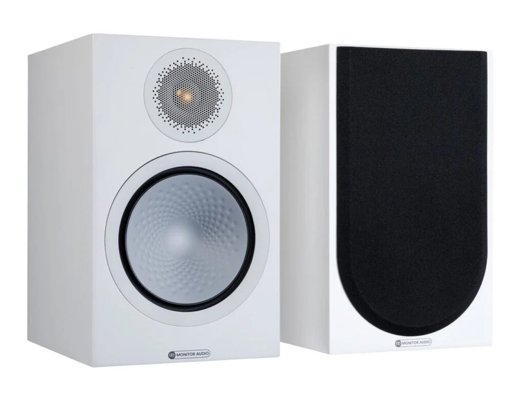 Акустическая система Monitor Audio Silver 100 7G Satin White (Black Grille)