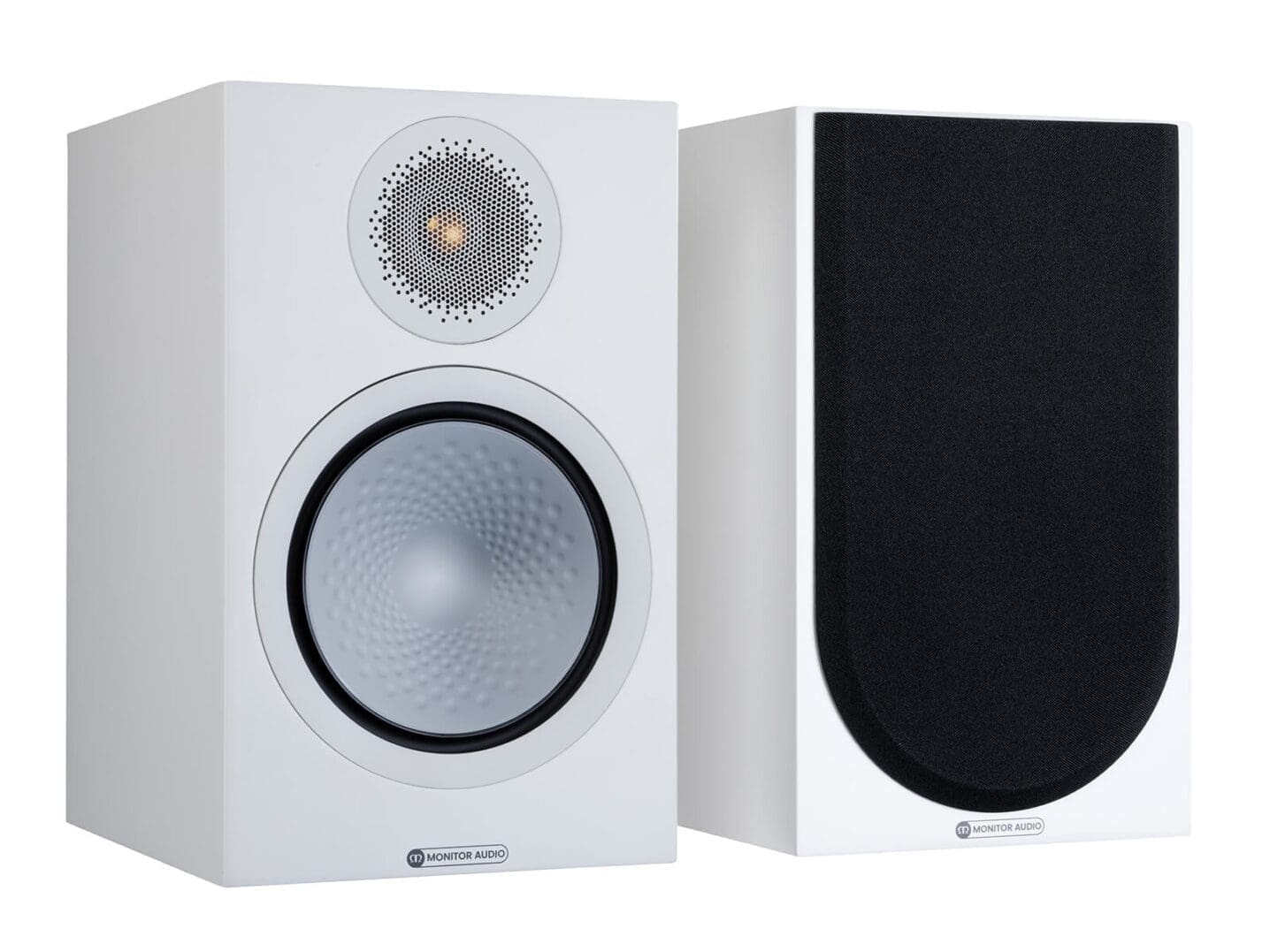 Акустическая система Monitor Audio Silver 100 7G Satin White (Black Grille)