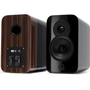 Акустическая система Q Acoustics Concept 300  Black + Rosewood (Без стоек)