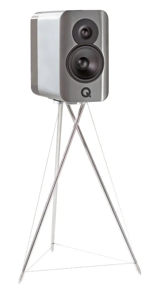 Акустическая система Q Acoustics Concept 300  Silver + Ebony (Без стоек)