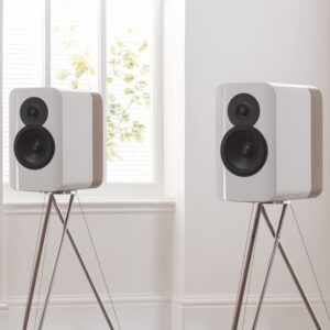 Акустическая система Q Acoustics Concept 300 White + OAK (Без стоек)