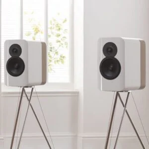 Акустическая система Q Acoustics Concept 300 White + OAK (Без стоек)