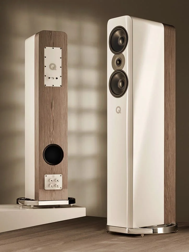 Акустическая система Q Acoustics Concept 500 Gloss White / Light Oak