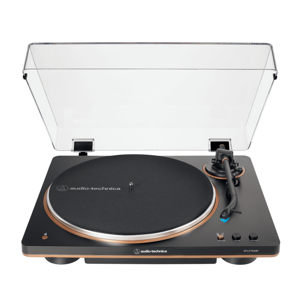 Виниловый проигрыватель Audio-Technica AT-LP70XBT-BZ