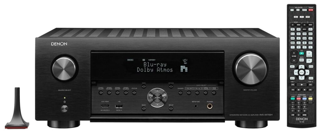 AV-ресивер Denon AVС-X4700 8К ULTRA HD (Black)