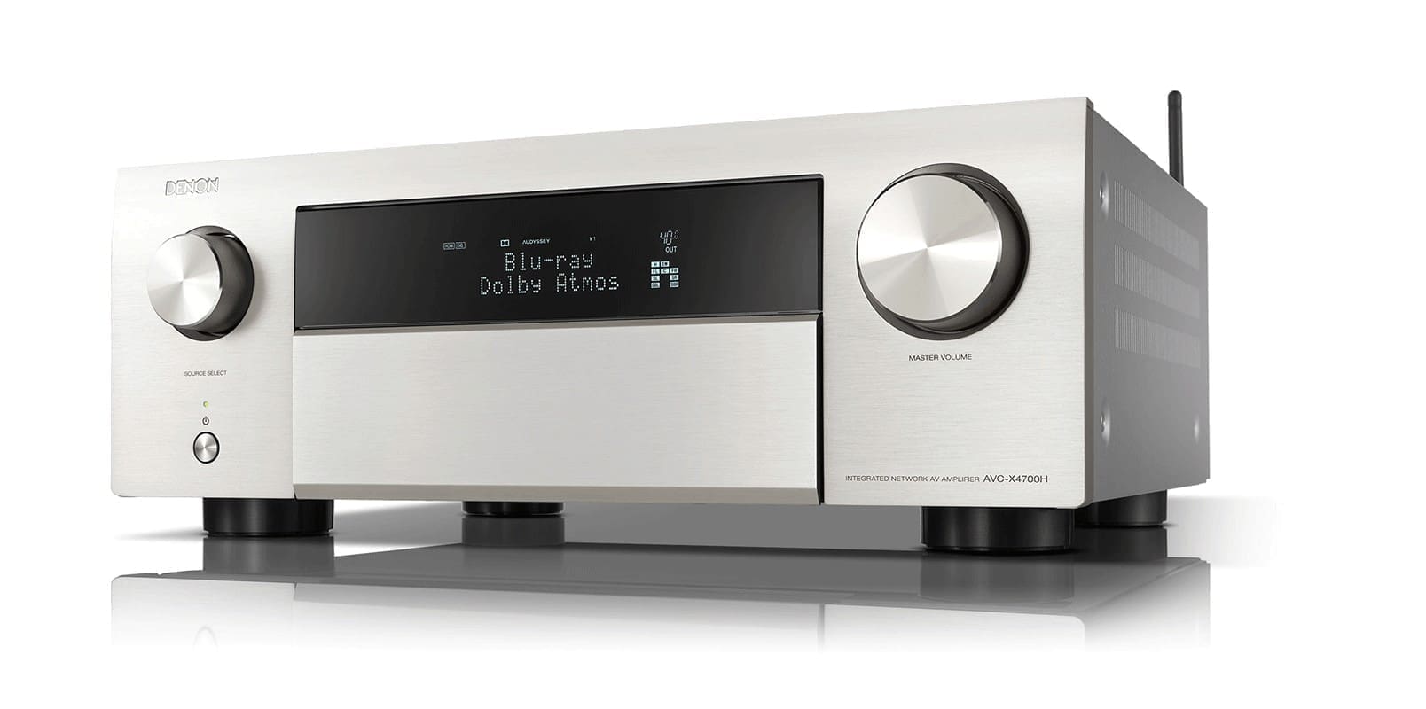 AV-ресивер Denon AVС-X4700 8К ULTRA HD (Silver)