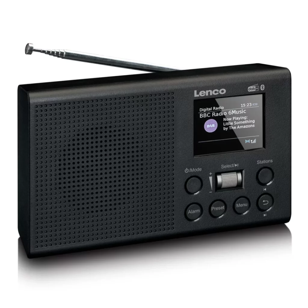 Портативное FM-радиo Lenco PDR-031BK