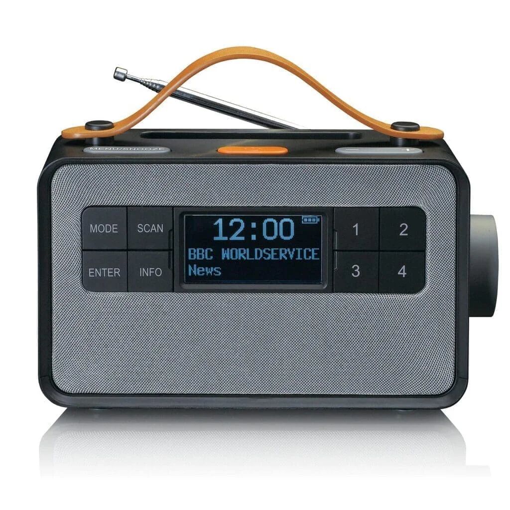 Портативное FM-радио Lenco PDR-065BK