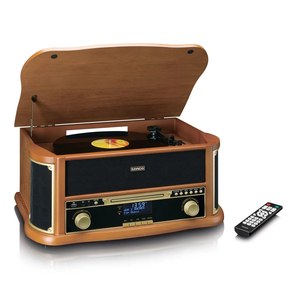 Музыкальный центр Lenco Classic Phono TCD-2571WD