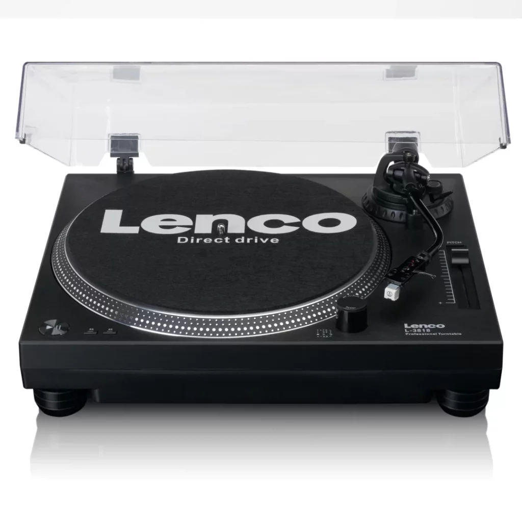 Виниловый проигрыватель Lenco L-3818BK