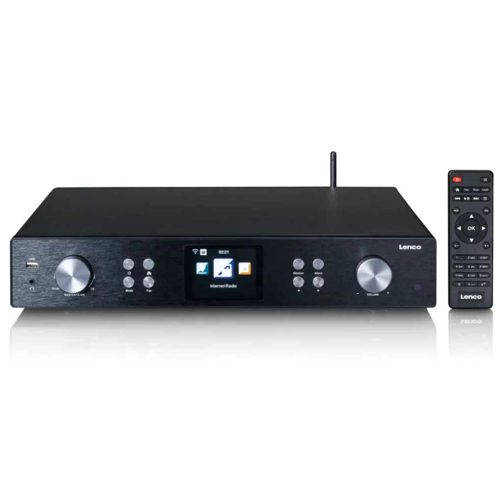 Сетевой проигрыватель Lenco DIR-250BK