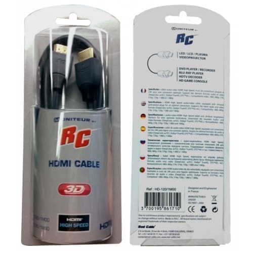HDMI кабель Real Cable HD-120 (1,5m)