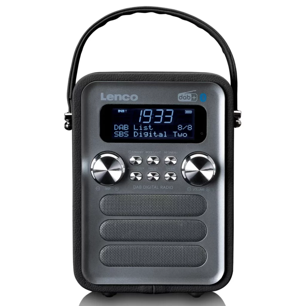 Портативное FM-радиo Lenco PDR-051BKSI