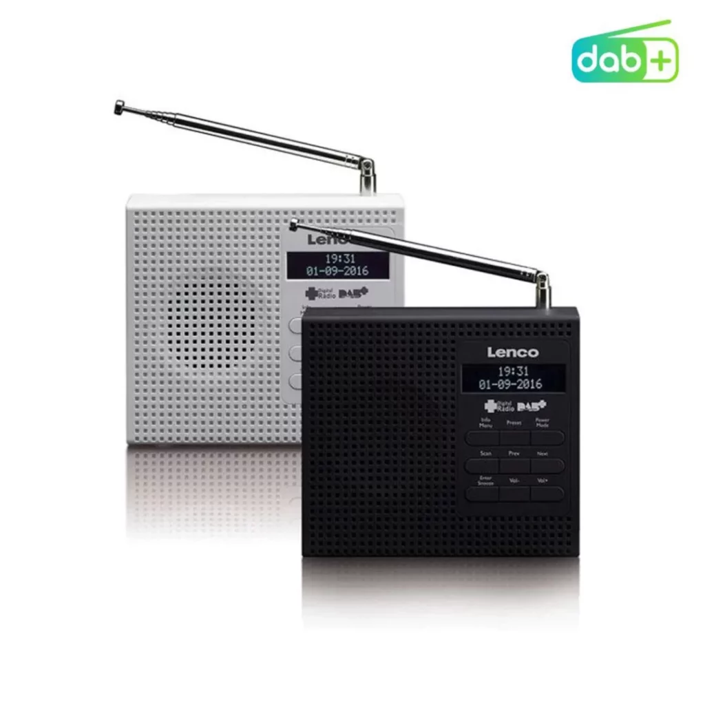 Портативное FM-радиo Lenco PDR-020WH