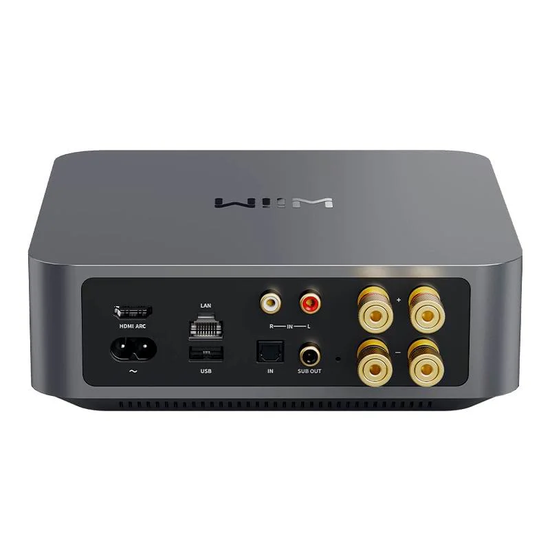 Интегральный усилитель WiiM Amp Dark Grey