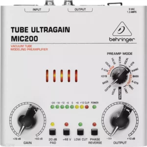 Предусилитель микрофонный Behringer TUBE ULTRAGAIN MIC200