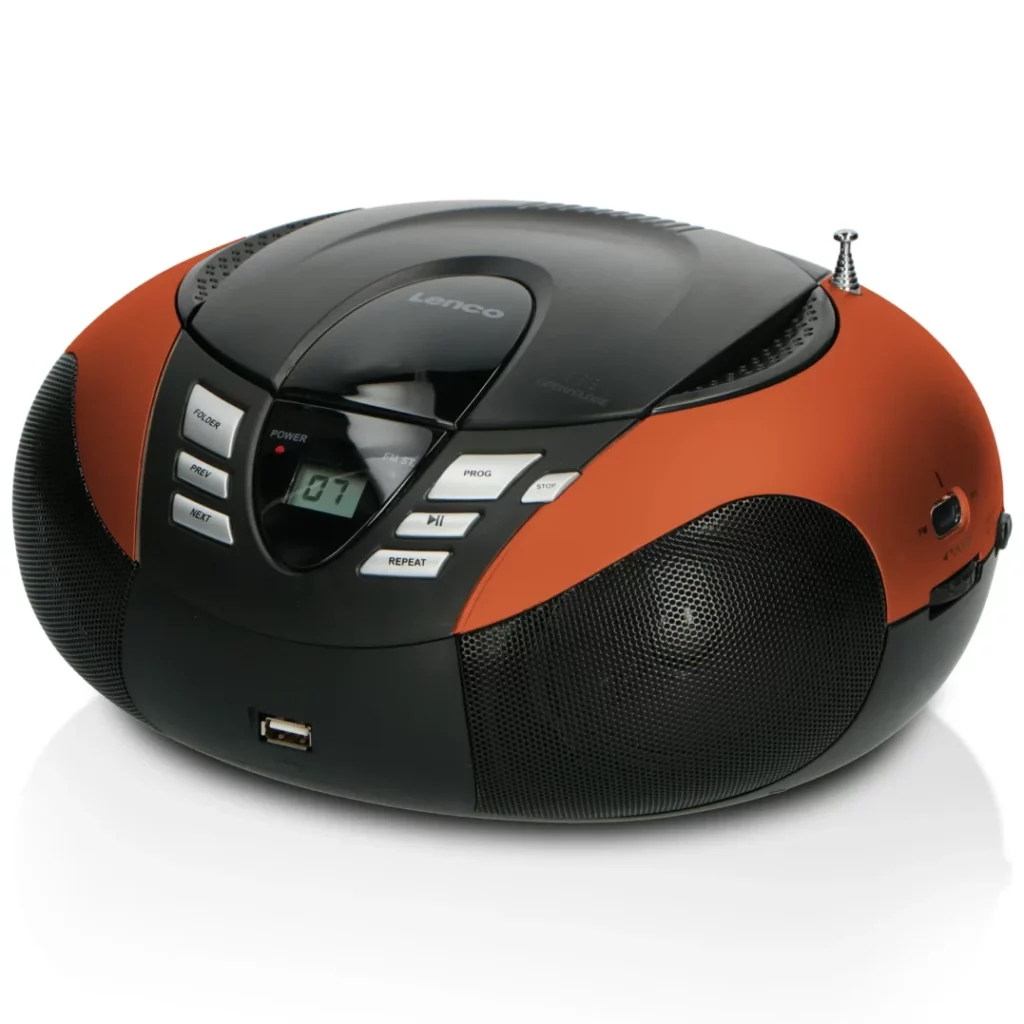 Бумбокс Lenco SCD-37 USB Orange