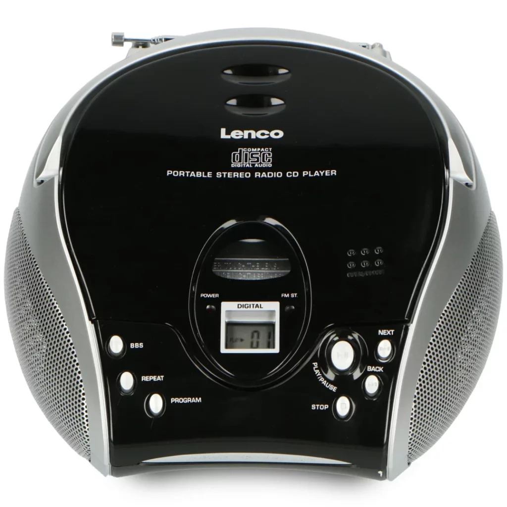 Бумбокс Lenco SCD-24 Black/Silver