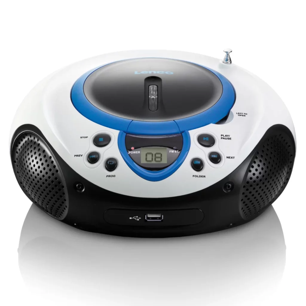 Бумбокс Lenco SCD-38 USB Blue