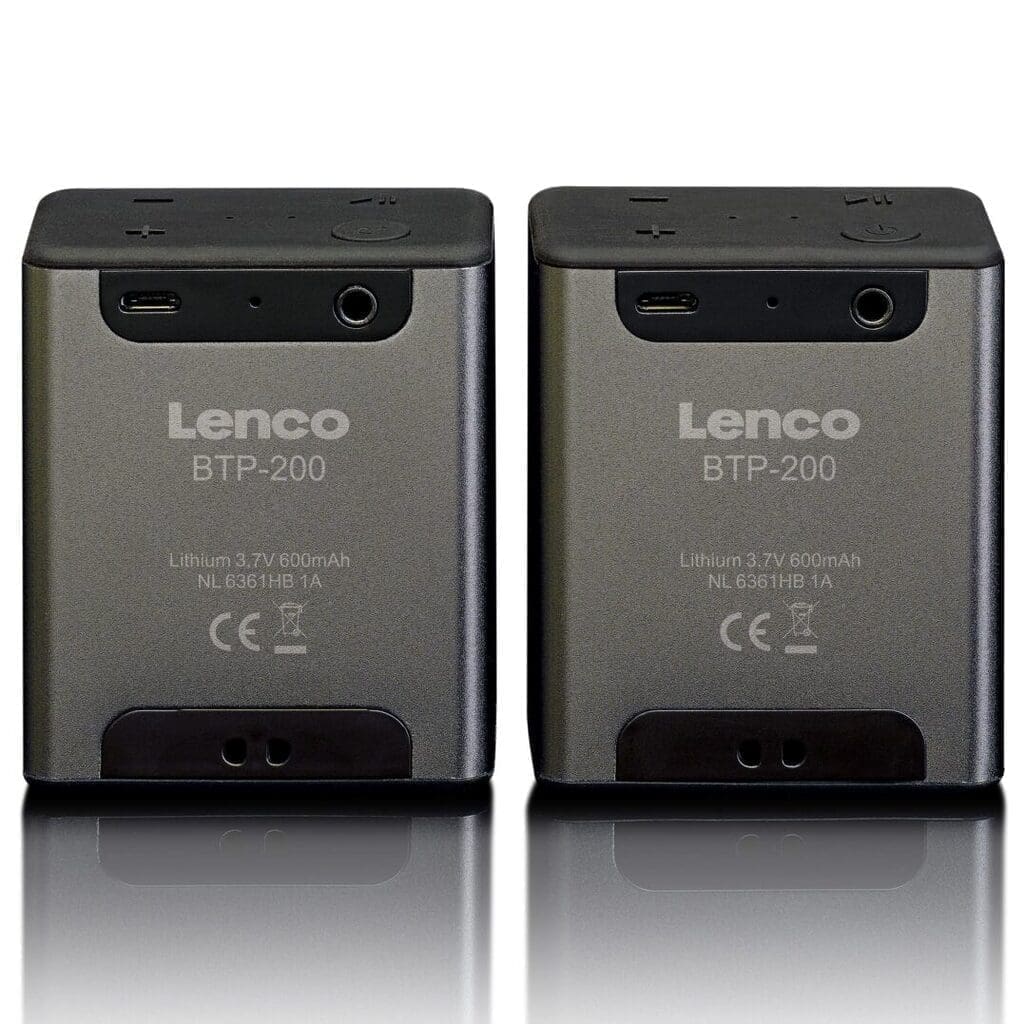 Портативная колонка Lenco BTP-200 Black