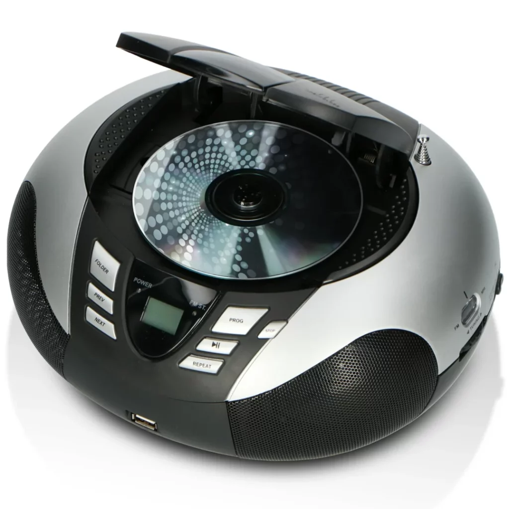 Бумбокс Lenco SCD-37 USB Silver