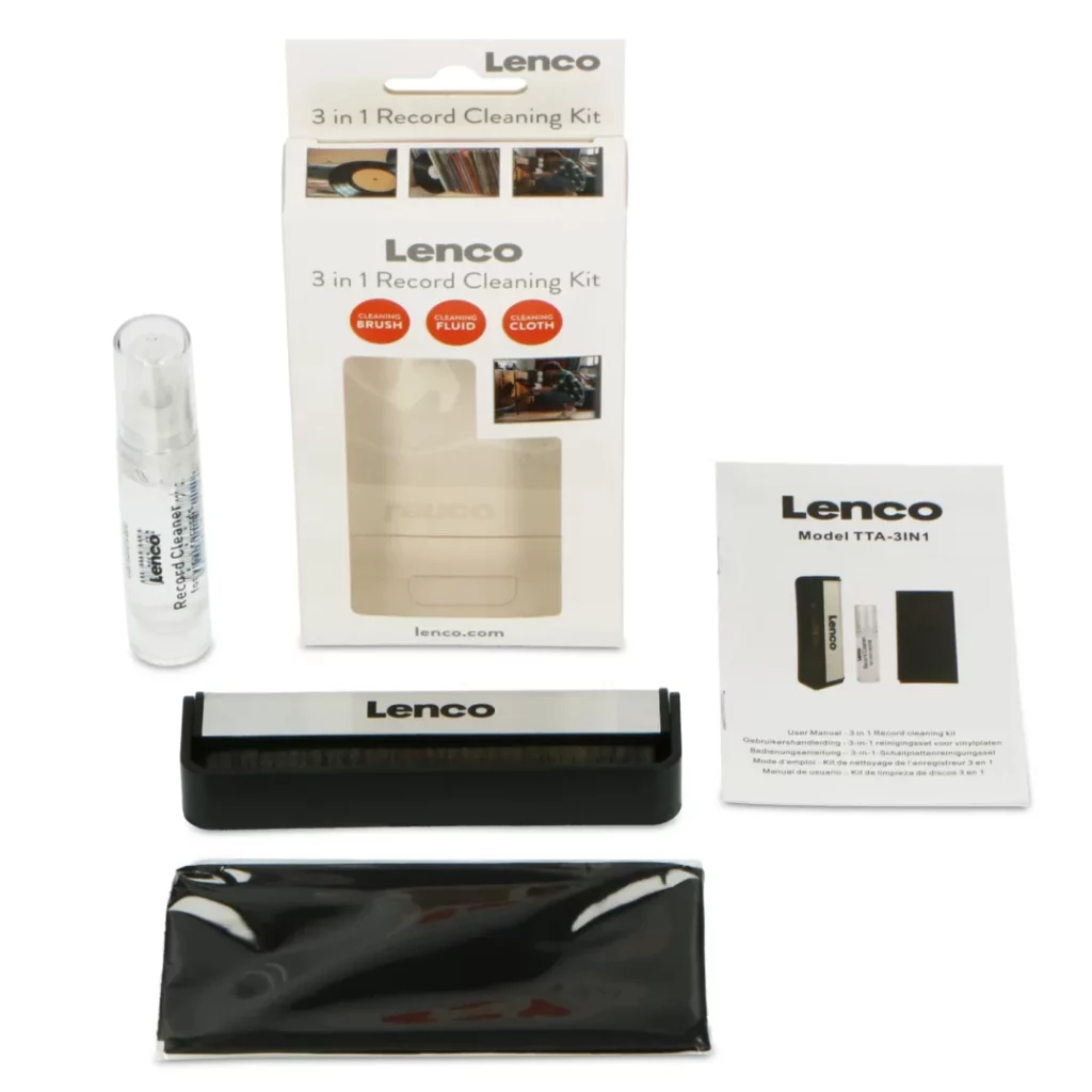 Набор для ухода за пластинками Lenco TTA-3IN1