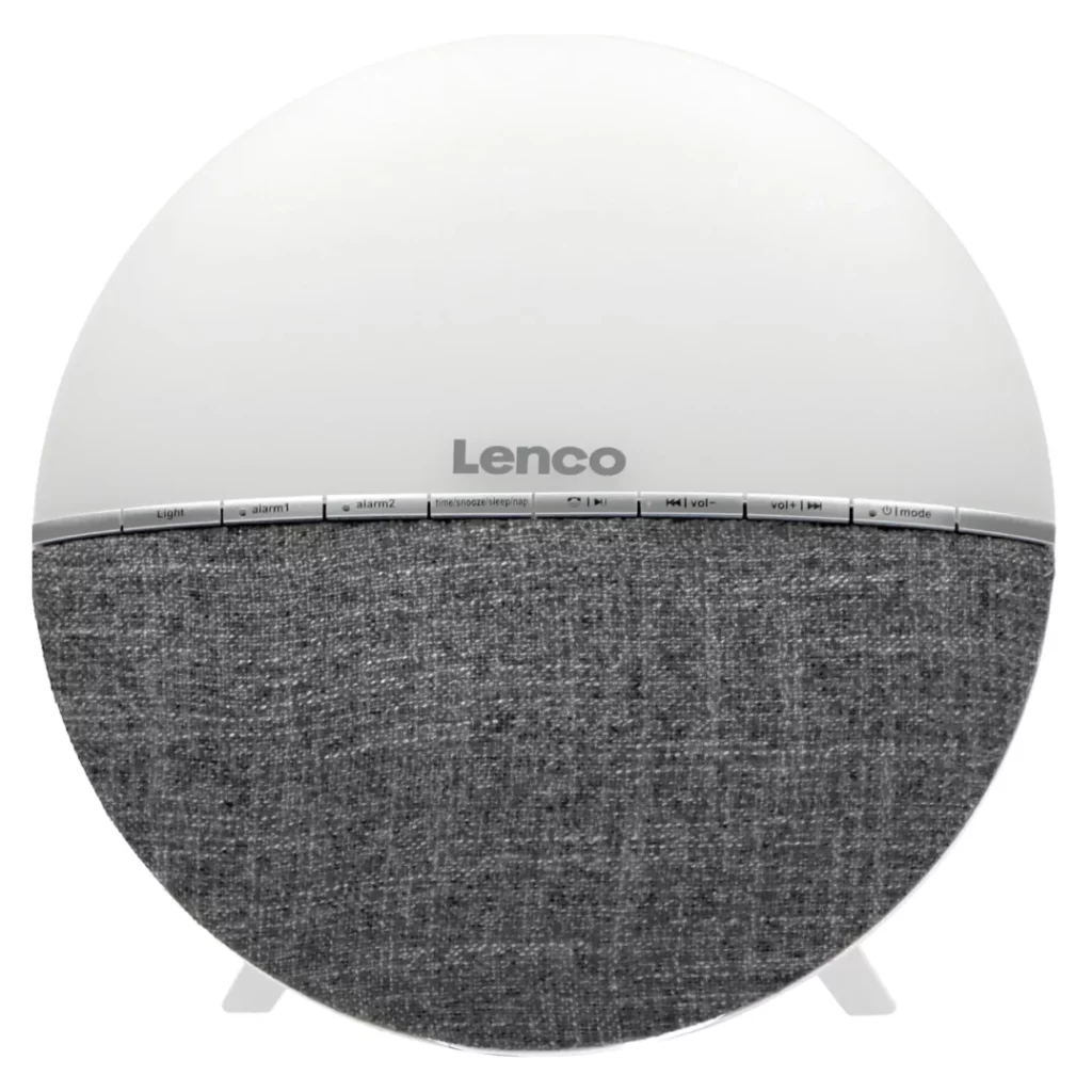 Умные радиочасы с подсветкой Lenco CRW-4GY