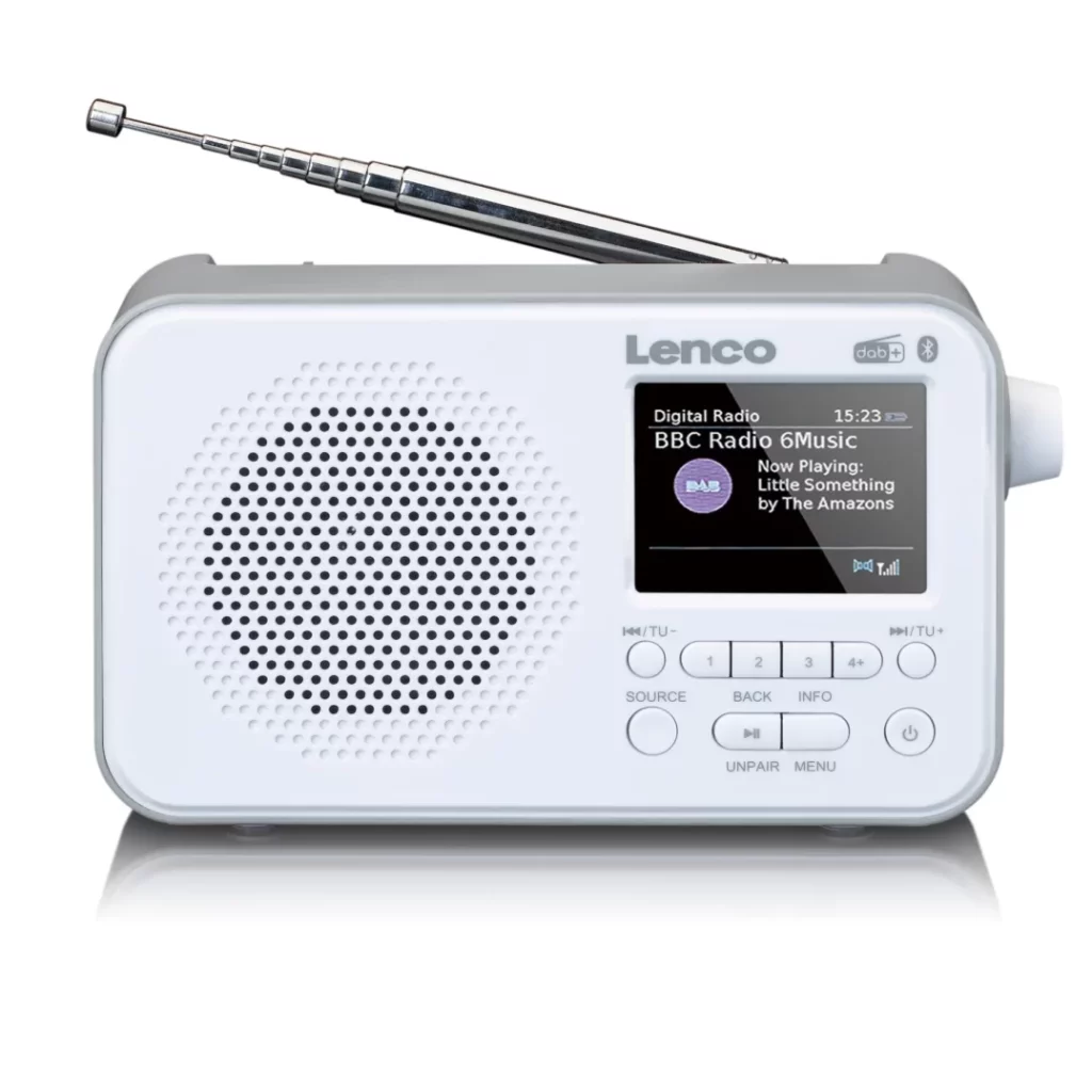 Портативное FM-радиo Lenco PDR-035WH