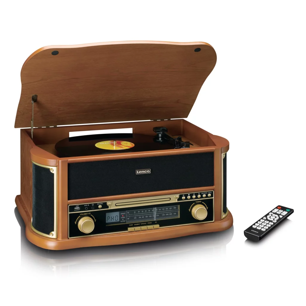 Музыкальный центр Lenco Classic Phono TCD-2551WD