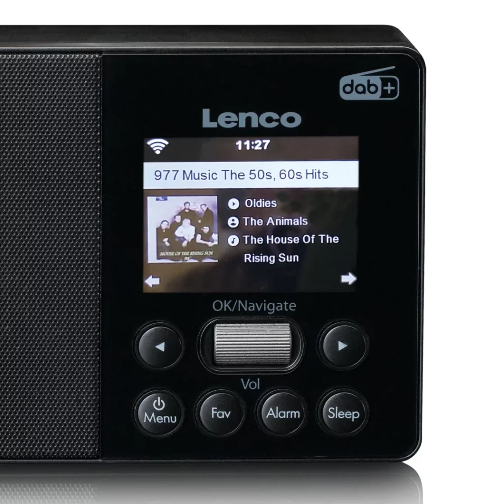 Портативное радиo Lenco PIR-510BK