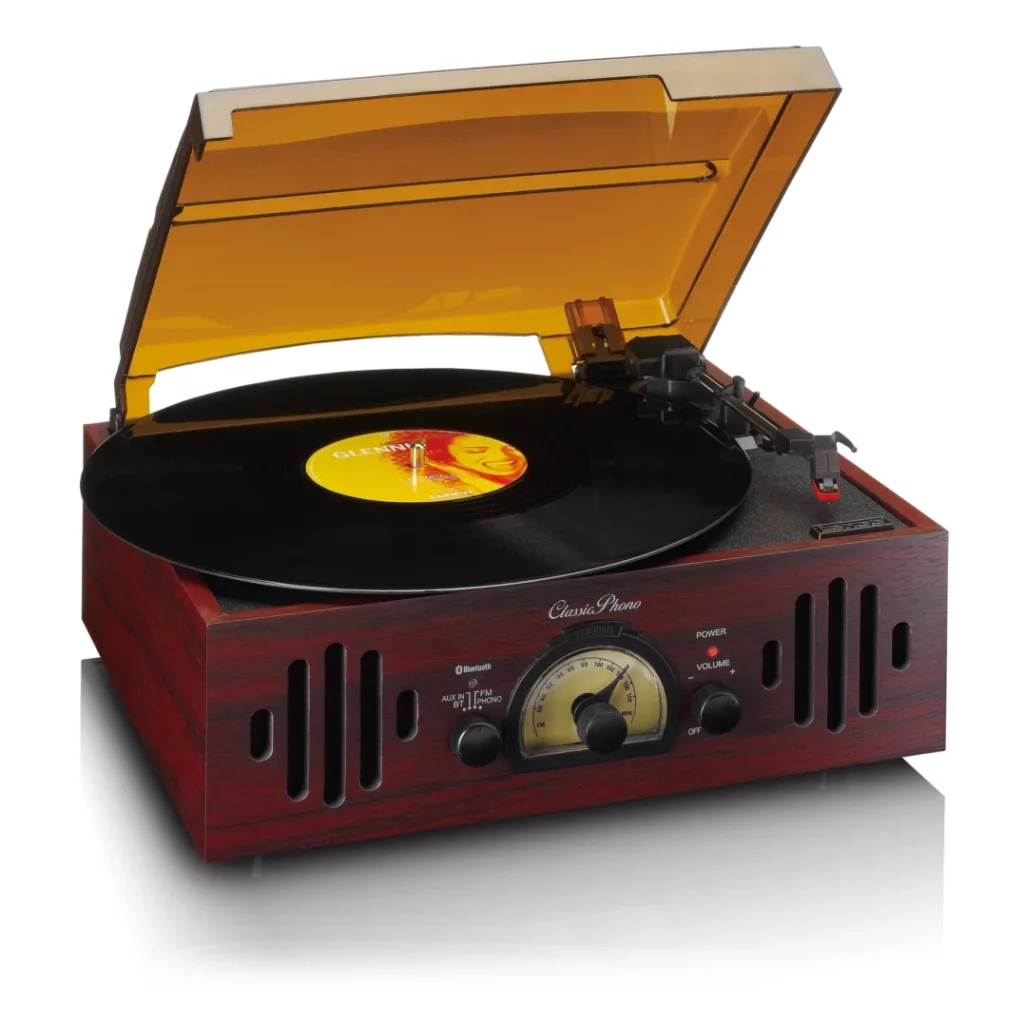 Виниловый проигрыватель Lenco Classic Phono TT-43WA