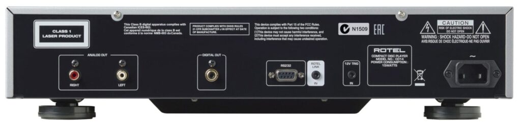 CD-проигрыватель Rotel CD14 MKII Silver
