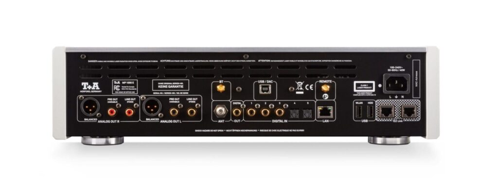 CD проигрыватель T+A MP 1000 E (silver)