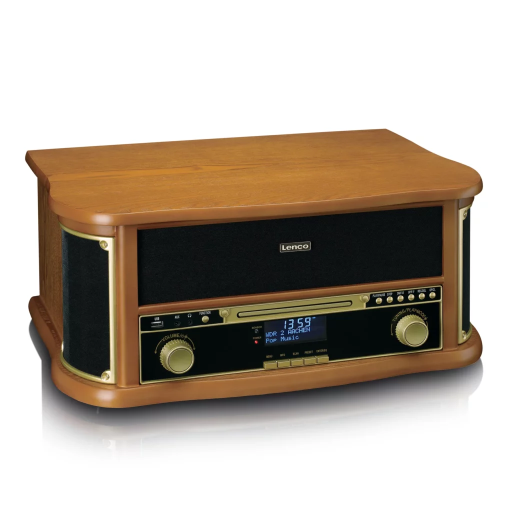 Музыкальный центр Lenco Classic Phono TCD-2571WD