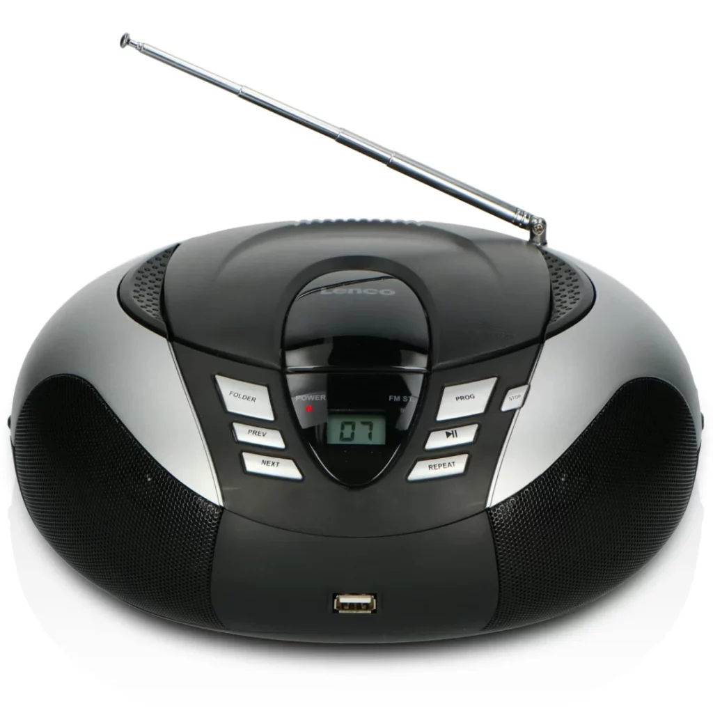 Бумбокс Lenco SCD-37 USB Silver