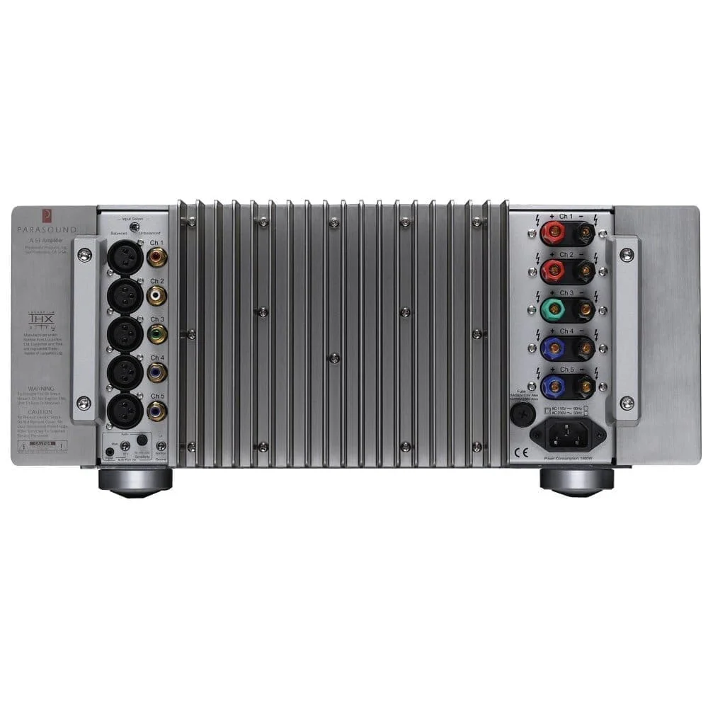 Усилитель мощности Parasound A51 Silver