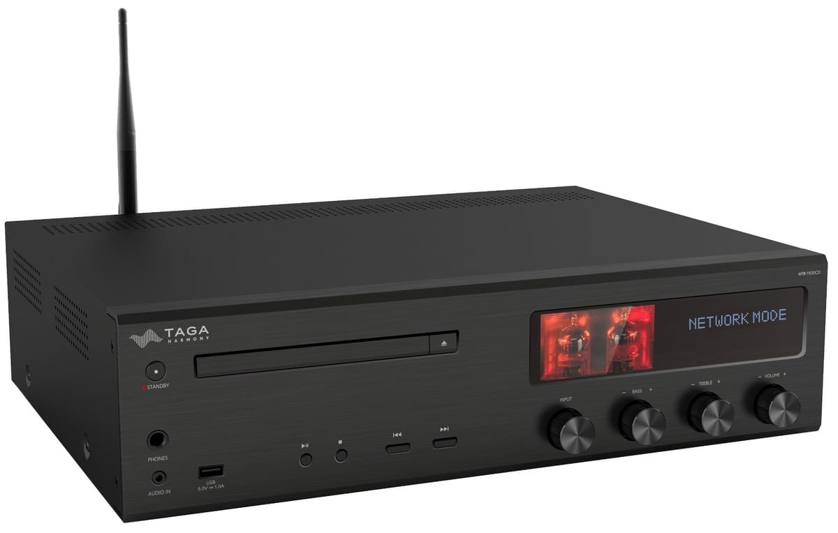CD-ресивер TAGA Harmony HTR-1500CD Black