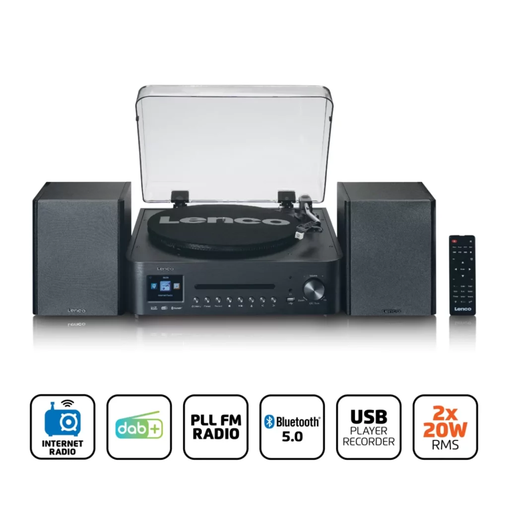 Hi-Fi система Lenco MC-460BK