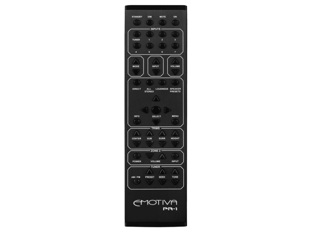 AV-процессор Emotiva RMC-1 + DIRAC
